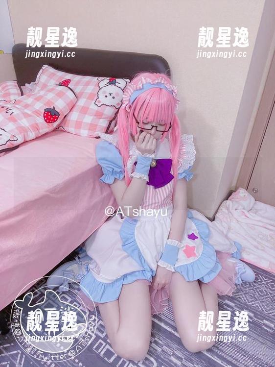 AT鲨 当楼道遇上黑丝,AT鲨最新写真解锁撩人姿态
