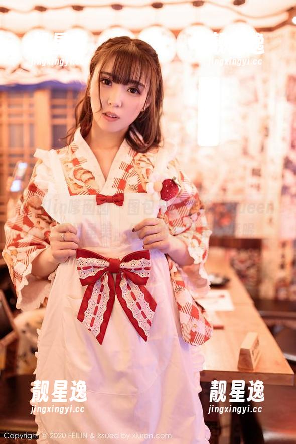 Feilin嗲囡囡-王婉悠Queen Feilin嗲囡囡 - 图包里的王婉悠Queen,白裙虽美,但她的眼神更撒娇呢