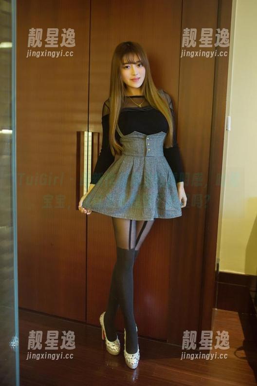TuiGirl-哈尼宝宝 TuiGirl - 最新作品集里的透明感,哈尼宝宝,你这是透视到了心里吗?