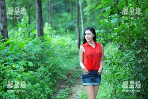 TuiGirl推女郎 - 李丽莎和她的短裤，图库里的小骚动