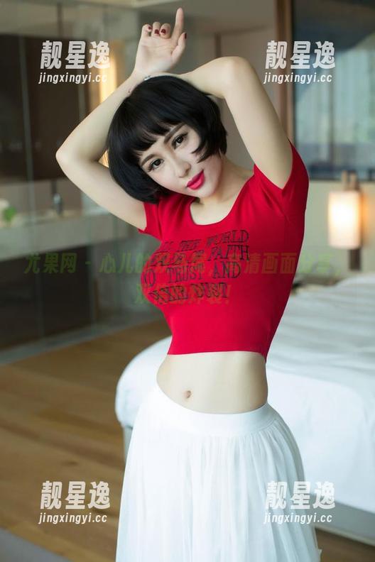 尤果网 - 心儿的双马尾，高清画面分享，双倍的炸裂！