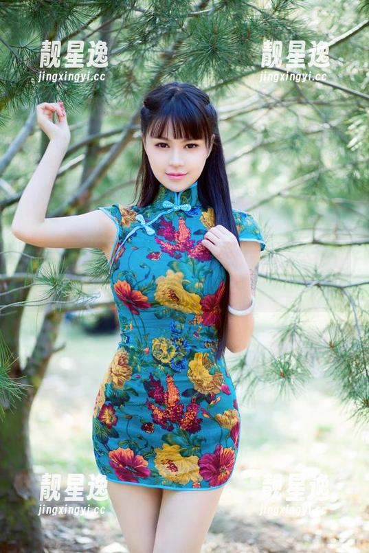推女郎-吻熙 推女郎 - 吻熙教你秀豹纹:图包是宝,下载咯!