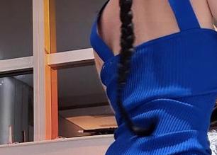 微密圈 – 黎允熙baby穿上红色蕾丝后，清纯得自然流露，原图的每个角度都有新发现呢。